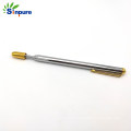 Factory Price Metal Gold Plated Telescopic Pole with Thread Part